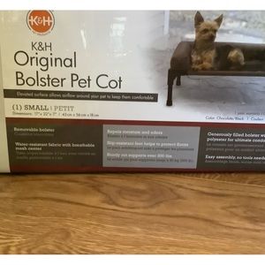 K&H Original Bolster Pet Bed Cot New in Box Small + free gift